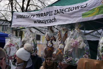 Kiermasz wielkanocny w Gorzowie Śląskim. Mały, ale barwny i aromatyczny