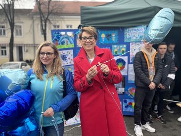 Niebieski Marsz dla Autyzmu przeszedł ulicami Wielunia