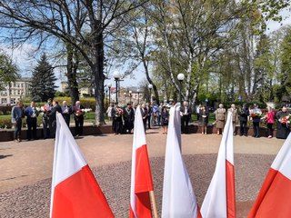 Wieluń: uczcili 231. rocznicę uchwalenia Konstytucji 3 Maja