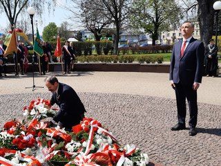 Wieluń: uczcili 231. rocznicę uchwalenia Konstytucji 3 Maja