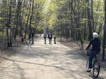 Zrobiło się ciepło, miejsca rekreacji w Wieluniu tętnią życiem