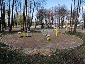 Działoszyn: obszar na wyspie gotowy dla mieszkańców. Były pierwsze akty wandalizmu?