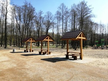 Działoszyn: obszar na wyspie gotowy dla mieszkańców. Były pierwsze akty wandalizmu?