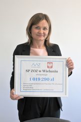 Ponad milion złotych dotacji dla wieluńskiego szpitala