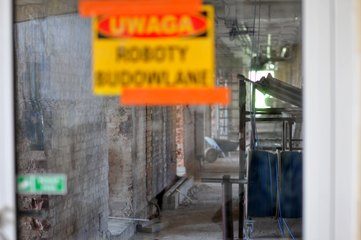 Trwa remont wieluńskiego SOR-u