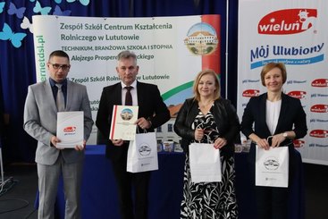 Wieluńska Spółdzielnia Dostawców Mleka patronem klasy w Zespole Szkół Kształcenia Rolniczego w Lututowie