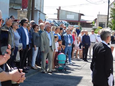 W Skomlinie odsłonięto tablicę dedykowaną wieloletniemu komendantowi śląskiej Policji