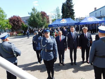 W Skomlinie odsłonięto tablicę dedykowaną wieloletniemu komendantowi śląskiej Policji