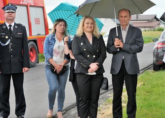 Przebudowana droga powiatowa nr 4529 Krzeczów – Emanuelina oficjalnie otwarta
