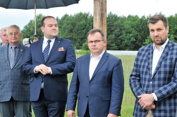 Przebudowana droga powiatowa nr 4529 Krzeczów – Emanuelina oficjalnie otwarta