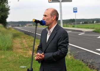 Przebudowana droga powiatowa nr 4529 Krzeczów – Emanuelina oficjalnie otwarta