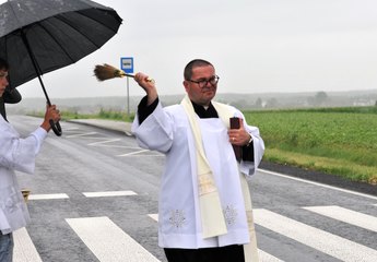 Przebudowana droga powiatowa nr 4529 Krzeczów – Emanuelina oficjalnie otwarta