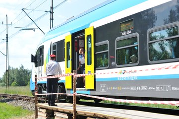 „Kolejowy” Piknik Województwa Łódzkiego odbył się w weekend w Wieruszowie