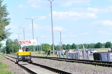 „Kolejowy” Piknik Województwa Łódzkiego odbył się w weekend w Wieruszowie