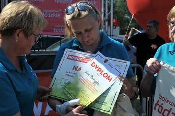 „Kolejowy” Piknik Województwa Łódzkiego odbył się w weekend w Wieruszowie