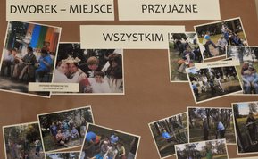W Mokrsku spotkali się mieszkańcy i pracownicy instytucji, które mieściły się w dworku