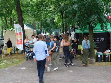 Akcje Wakacje w wieluńskim parku, były atrakcje i koncerty