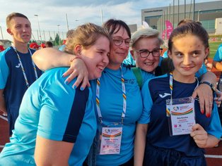 Uczniowie z Wielunia i Gromadzic w finałowej odsłonie Olimpiad Specjalnych Polska!