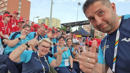 Uczniowie z Wielunia i Gromadzic w finałowej odsłonie Olimpiad Specjalnych Polska!