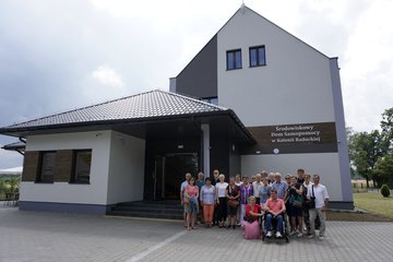 Wizyta delegacji z Trevol w ŚDS w Kolonii Raduckiej