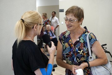 Wizyta delegacji z Trevol w ŚDS w Kolonii Raduckiej