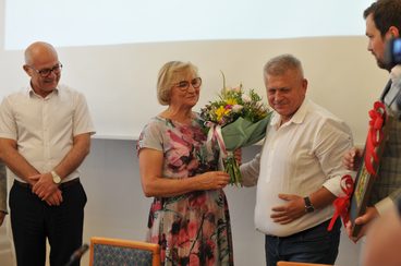 Alicja Krzemień, wieloletni kierownik Powiatowego Zarządu Dróg w Wieluniu, przechodzi na emeryturę