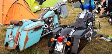 Setki motocyklistów na zlocie w Konopnicy