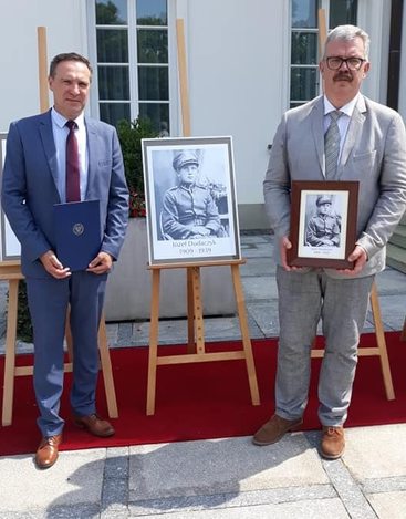 Potwierdzono tożsamość Józefa Dudaczyka - żołnierza wieluńskich Batalionów Obrony Narodowej