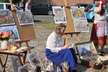 W weekend w Widawie przypomniano przedwojenne targowiska