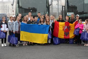 Dzieci z Ukrainy wypoczywają w Łódzkiem