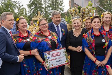 W Radomsku podziękowano za plony, rozstrzygnięto też dożynkowe konkursy