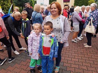 Wieluńscy pielgrzymi od świtu w drodze
