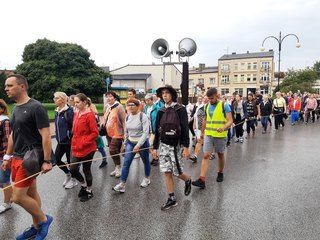 Wieluńscy pielgrzymi od świtu w drodze