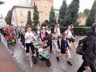 Wieluńscy pielgrzymi od świtu w drodze