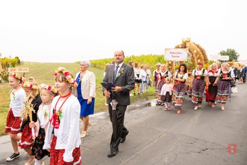 Było smacznie, kolorowo i tradycyjnie. Burmistrz Wielunia dziękuje za dożynki w Turowie