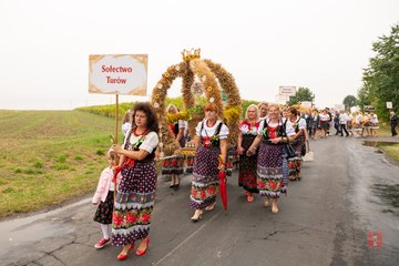 Było smacznie, kolorowo i tradycyjnie. Burmistrz Wielunia dziękuje za dożynki w Turowie