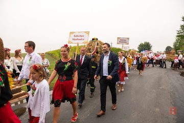 Było smacznie, kolorowo i tradycyjnie. Burmistrz Wielunia dziękuje za dożynki w Turowie