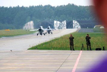 Samoloty F-22 wzmocnieniem wschodniej flanki NATO