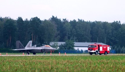 Samoloty F-22 wzmocnieniem wschodniej flanki NATO
