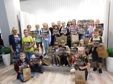 Autor książki „Dawno temu w Wieluniu” gościł dziś w bibliotece miejskiej