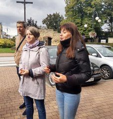 Spacer po mieście w ramach projektu „Poznajemy Wieluń”