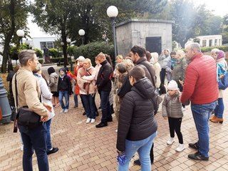 Spacer po mieście w ramach projektu „Poznajemy Wieluń”