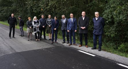 Gmina Pątnów: wyremontowane odcinki dróg oficjalnie otwarte