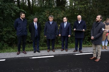 Gmina Pątnów: wyremontowane odcinki dróg oficjalnie otwarte