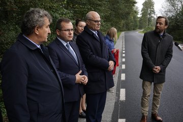 Gmina Pątnów: wyremontowane odcinki dróg oficjalnie otwarte
