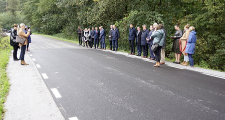 Gmina Pątnów: wyremontowane odcinki dróg oficjalnie otwarte