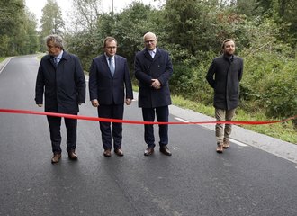 Gmina Pątnów: wyremontowane odcinki dróg oficjalnie otwarte