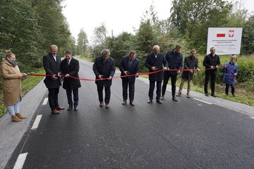 Gmina Pątnów: wyremontowane odcinki dróg oficjalnie otwarte