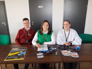 Konferencja w II Ogólnopolski Dzień Budowlańca w Zespole Szkół nr 1 w Wieluniu