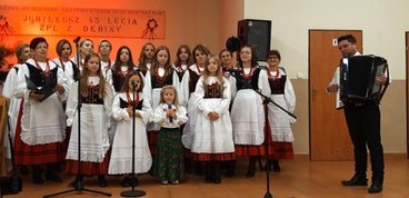 45-lecie Zespołu Pieśni Ludowej z Dębiny i Nagroda Ministra Kultury